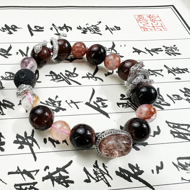 JIAOSHIYU Tiger's Eye Stone Bracelets Unisex-2