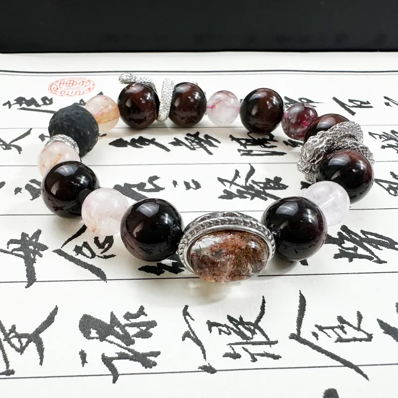 JIAOSHIYU Tiger's Eye Stone Bracelets Unisex-3