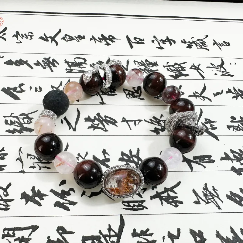 JIAOSHIYU Tiger's Eye Stone Bracelets Unisex-4