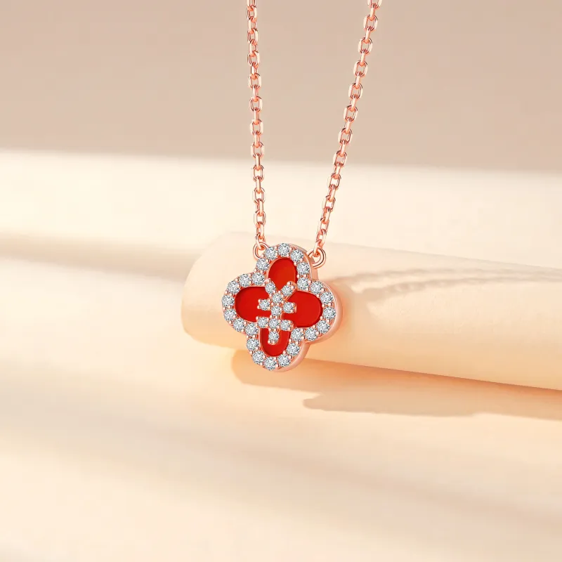 Vcixyou 925 Sterling Silver Necklaces Women's-3