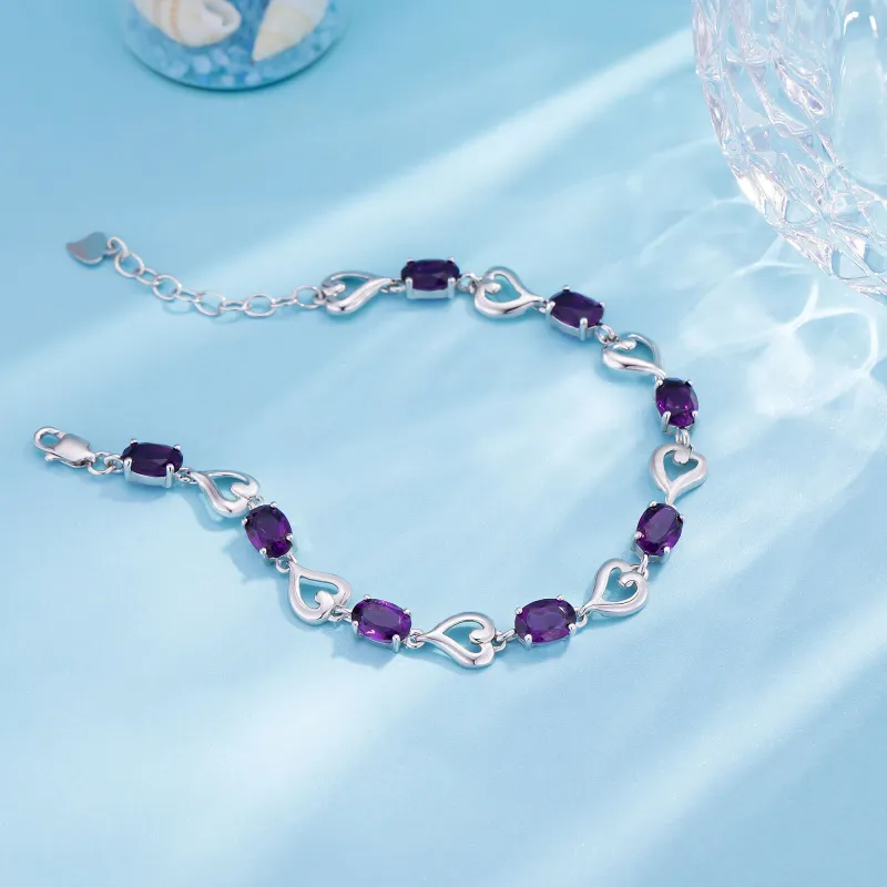 Vcixyou S925 Silver Bracelets Women's-3