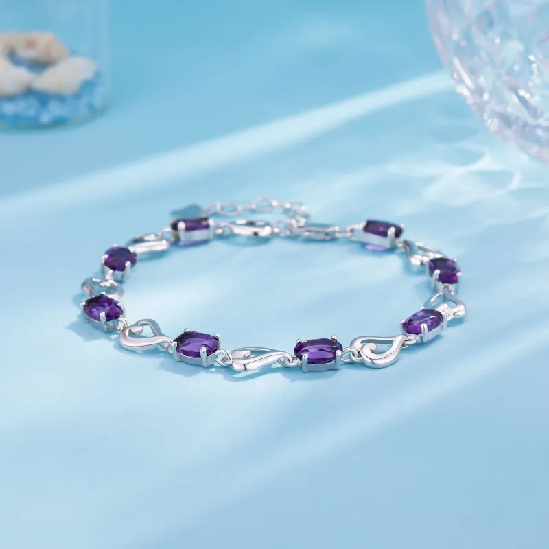 Vcixyou S925 Silver Bracelets Women's-2