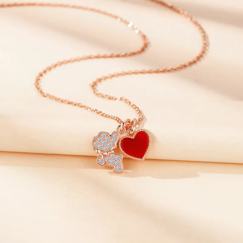 Vcixyou 925 Sterling Silver Necklaces Women's-4