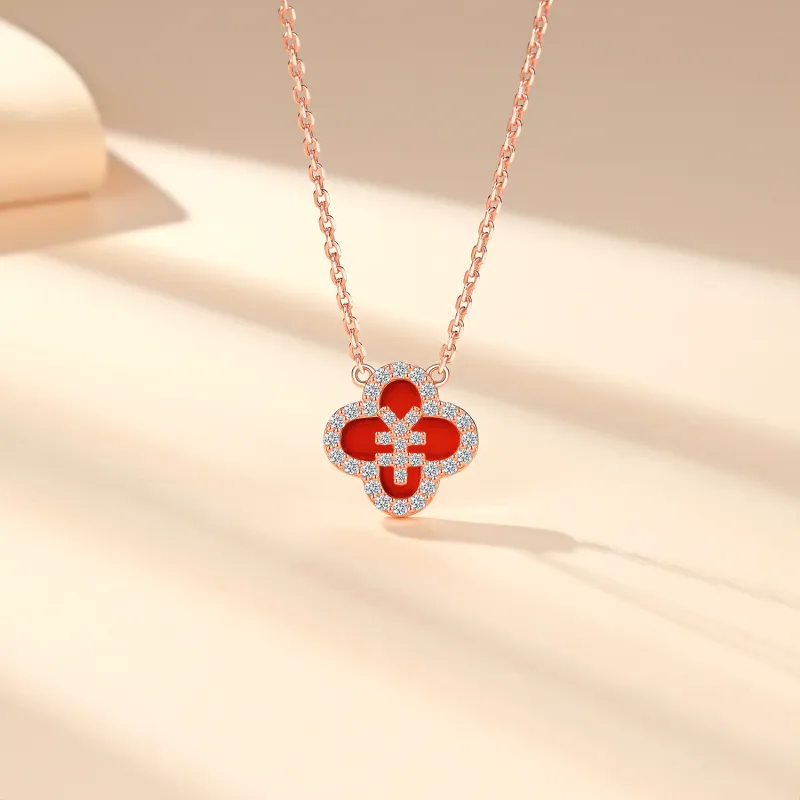 Vcixyou 925 Sterling Silver Necklaces Women's-2