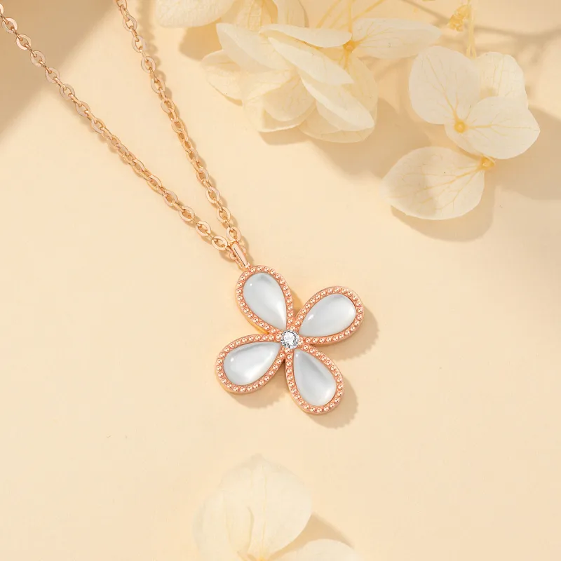 Vcixyou 925 Sterling Silver Necklaces Women's-3