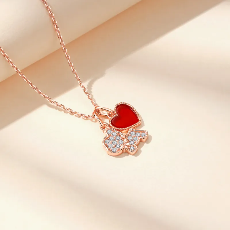 Vcixyou 925 Sterling Silver Necklaces Women's-1