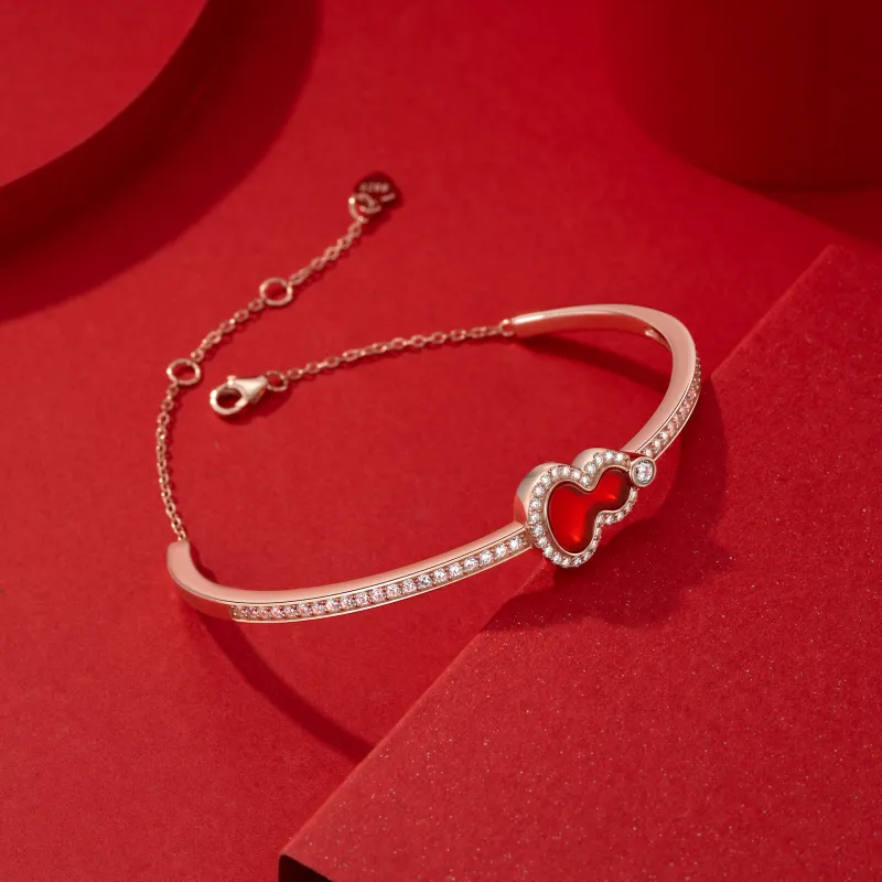 Vcixyou 925 Sterling Silver Bangles Women's-4