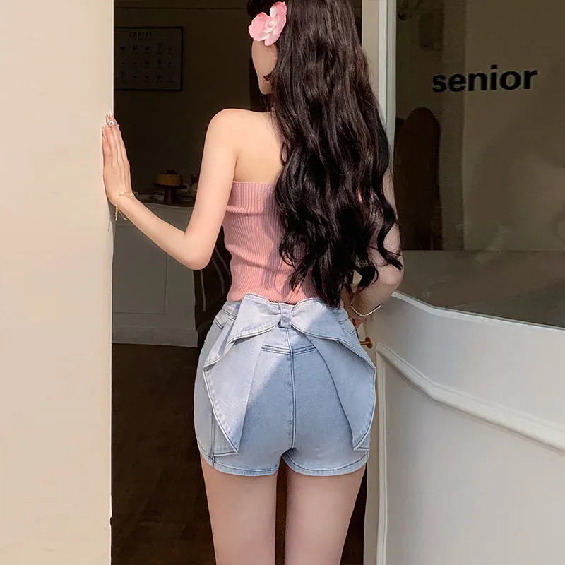 Peaches Peaches Denim Shorts Women's-4