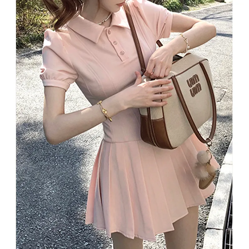 Peaches Peaches Short Sleeved Dress Women's-7