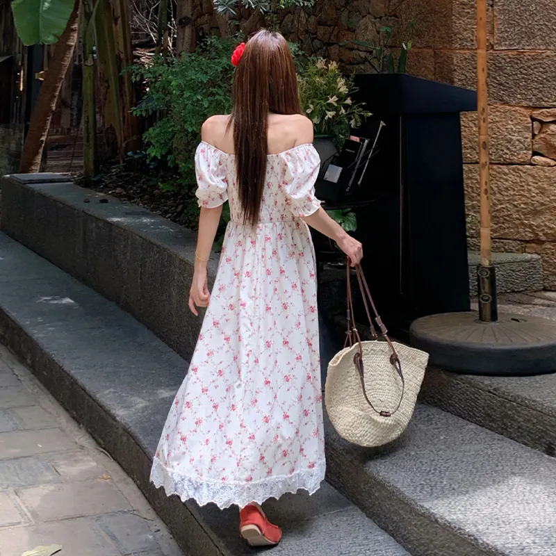 Peaches Peaches Short Sleeved Dress Women's-25