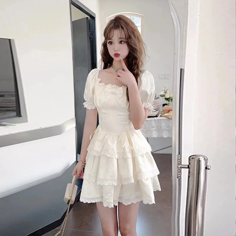 Peaches Peaches Short Sleeved Dress Women's-30
