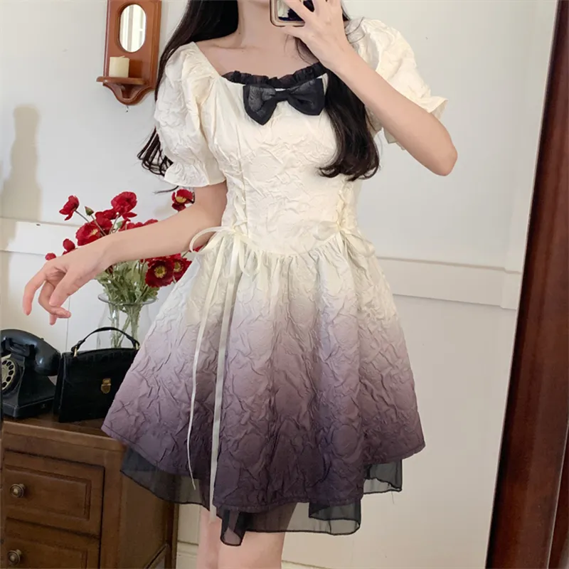 Peaches Peaches Short Sleeved Dress Women's-26