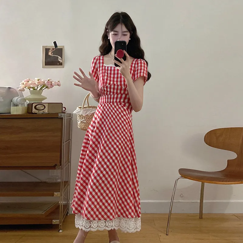 Peaches Peaches Short Sleeved Dress Women's-25