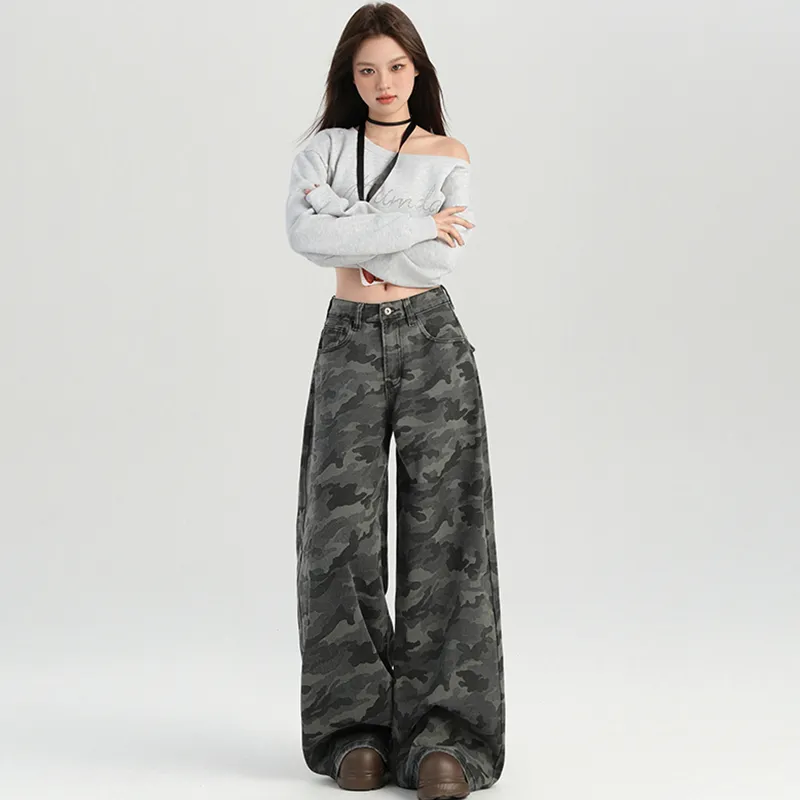 Peaches Peaches Jeans Women's Camouflage-2