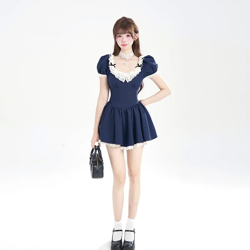 Peaches Peaches Short Sleeved Dress Women's-3