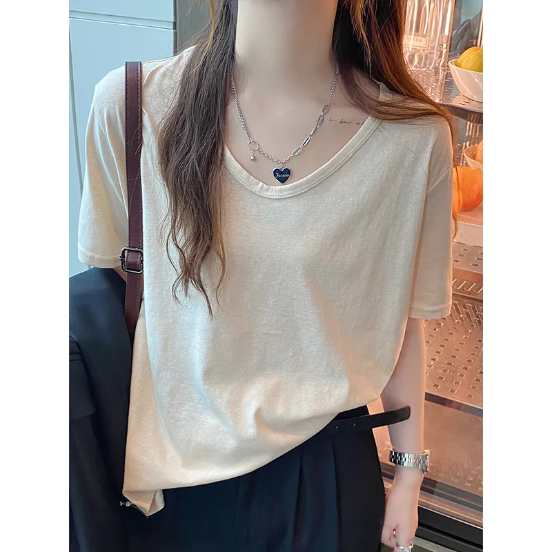 Peaches Peaches Set in Sleeve T Shirt Women's-49