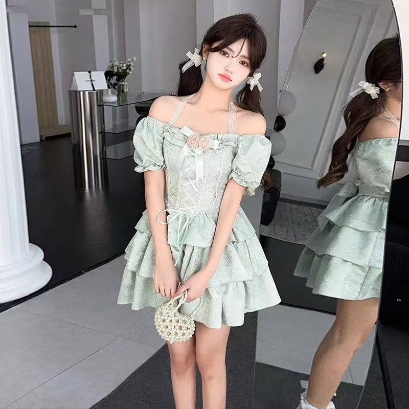 Peaches Peaches Short Sleeved Dress Women's-16