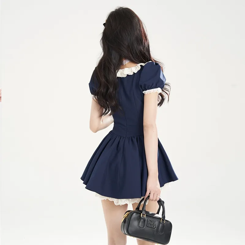 Peaches Peaches Short Sleeved Dress Women's-5