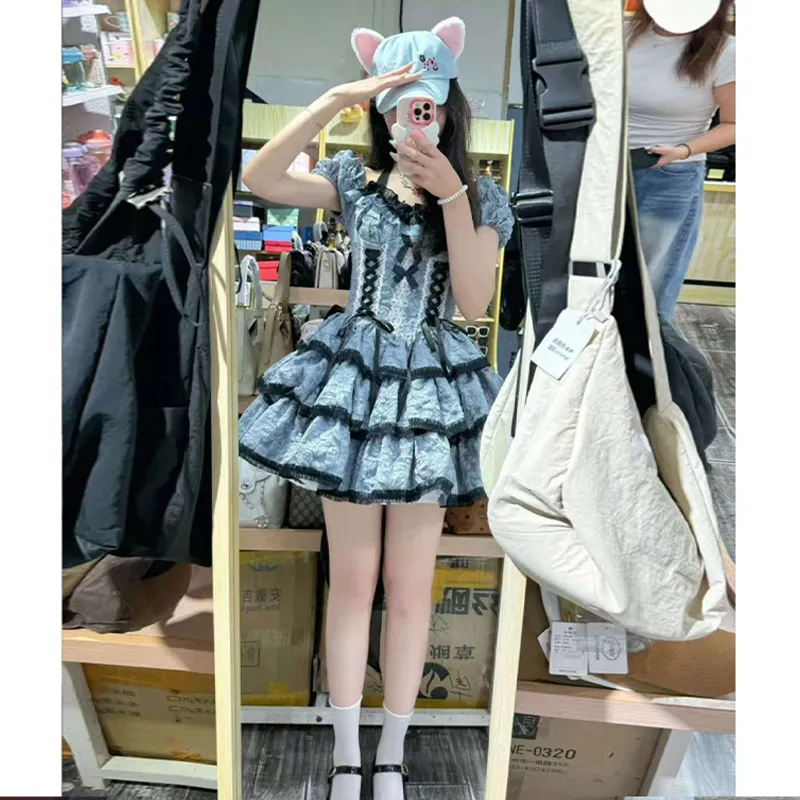 Peaches Peaches Short Sleeved Dress Women's-28