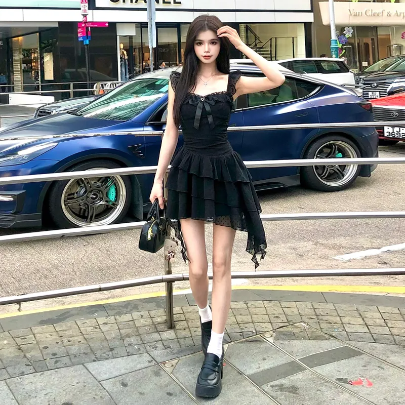 COVER TIME Multiple Sleeve Length Styles Dress Women's-5