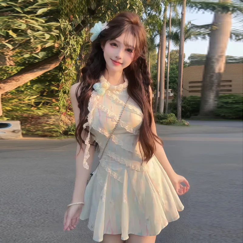Peaches Peaches Sleeveless Dress Women's-3
