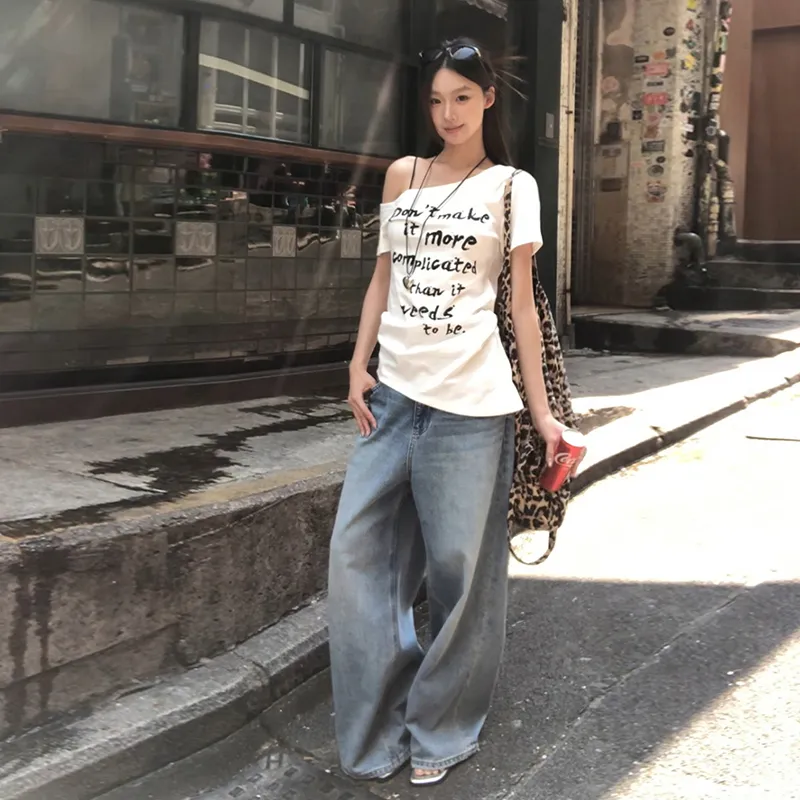 KUNZHUDAXIANG T Shirts Women's-5