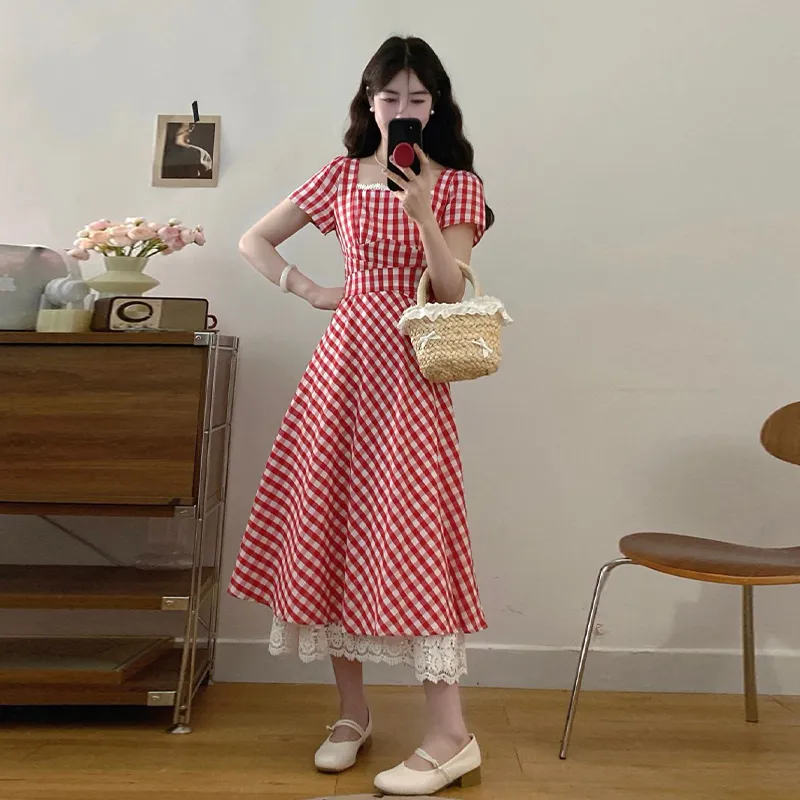 Peaches Peaches Short Sleeved Dress Women's-21