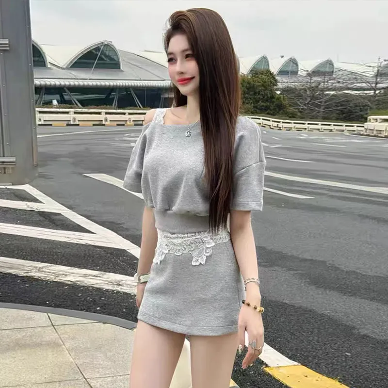 Pa33word Two Piece Skirt Sets Women's-2