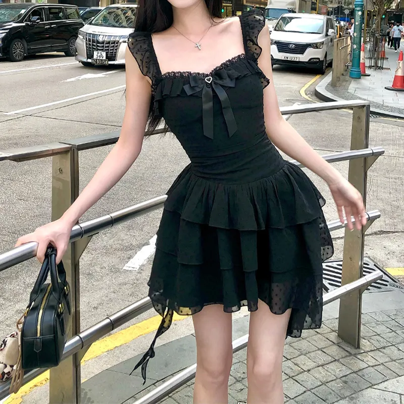 COVER TIME Multiple Sleeve Length Styles Dress Women's-3