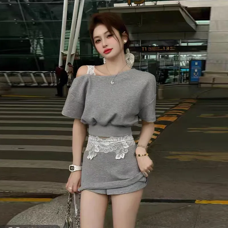 Pa33word Two Piece Skirt Sets Women's-6