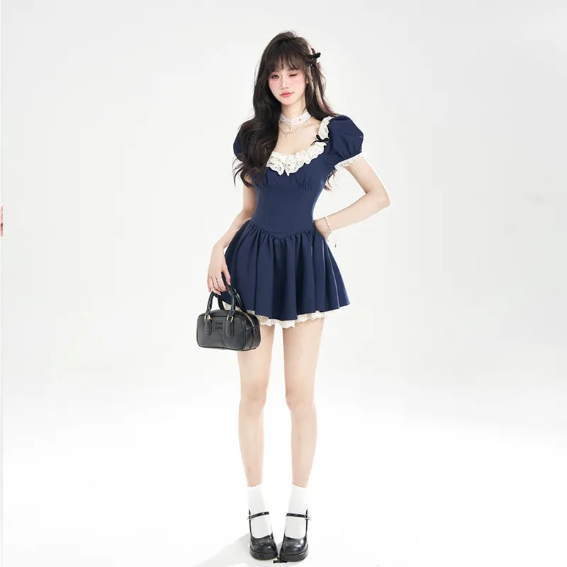 Peaches Peaches Short Sleeved Dress Women's-6