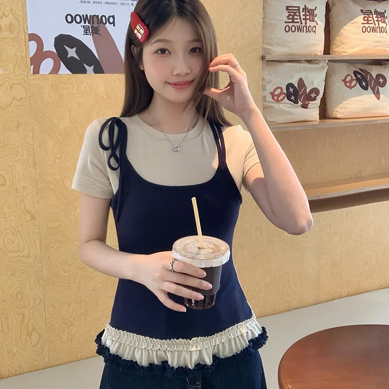KUNZHUDAXIANG T-Shirts Women's-16