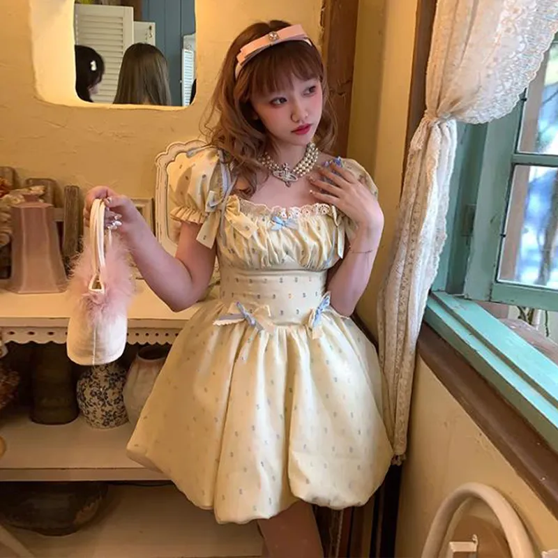 Peaches Peaches Short Sleeved Dress Women's-12