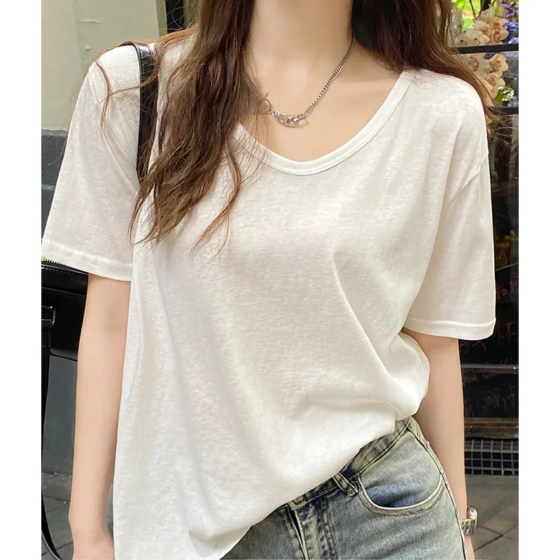 Peaches Peaches Set in Sleeve T Shirt Women's-40