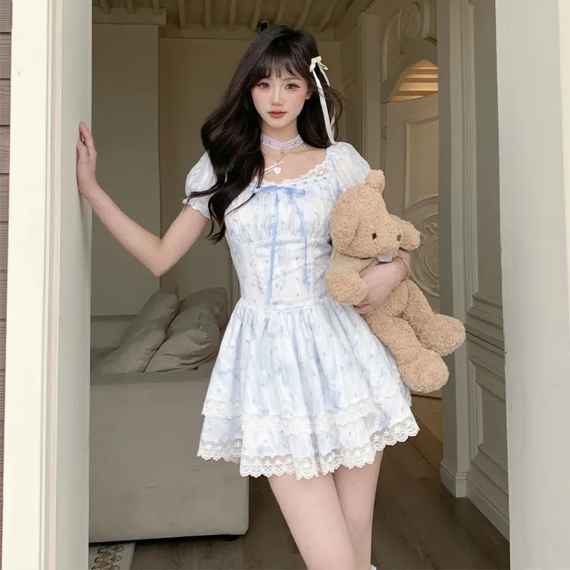 Peaches Peaches Short Sleeved Dress Women's-2