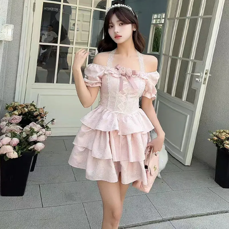 Peaches Peaches Short Sleeved Dress Women's-8