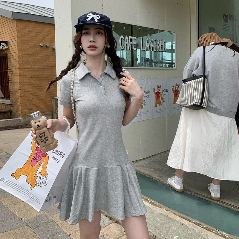 Peaches Peaches Short Sleeved Dress Women's-23