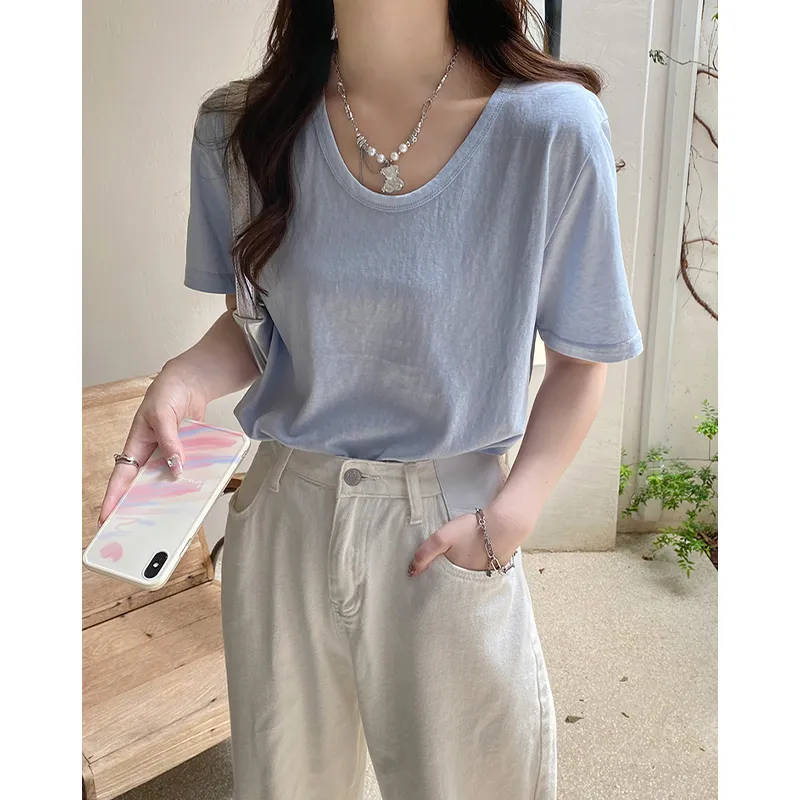 Peaches Peaches Set in Sleeve T Shirt Women's-13