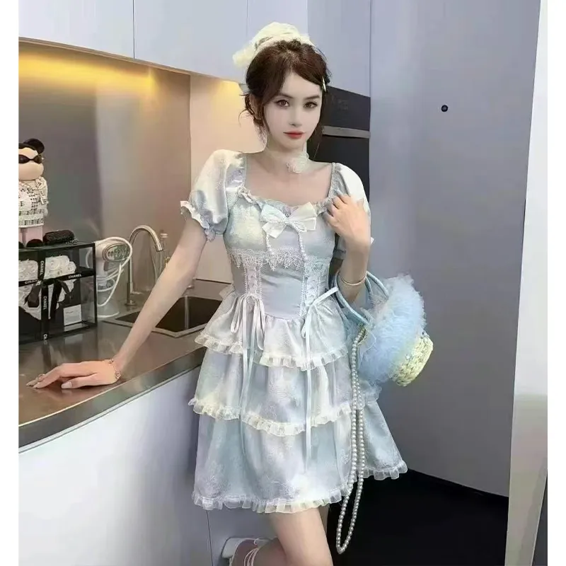 Peaches Peaches Short Sleeved Dress Women's-12