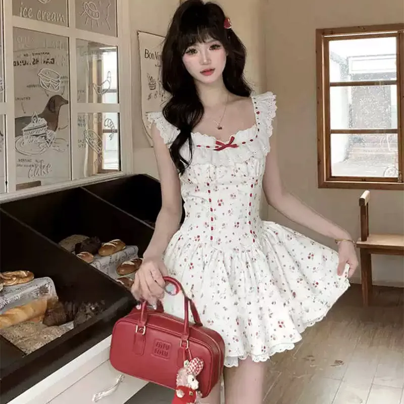 Peaches Peaches Short Sleeved Dress Women's-8
