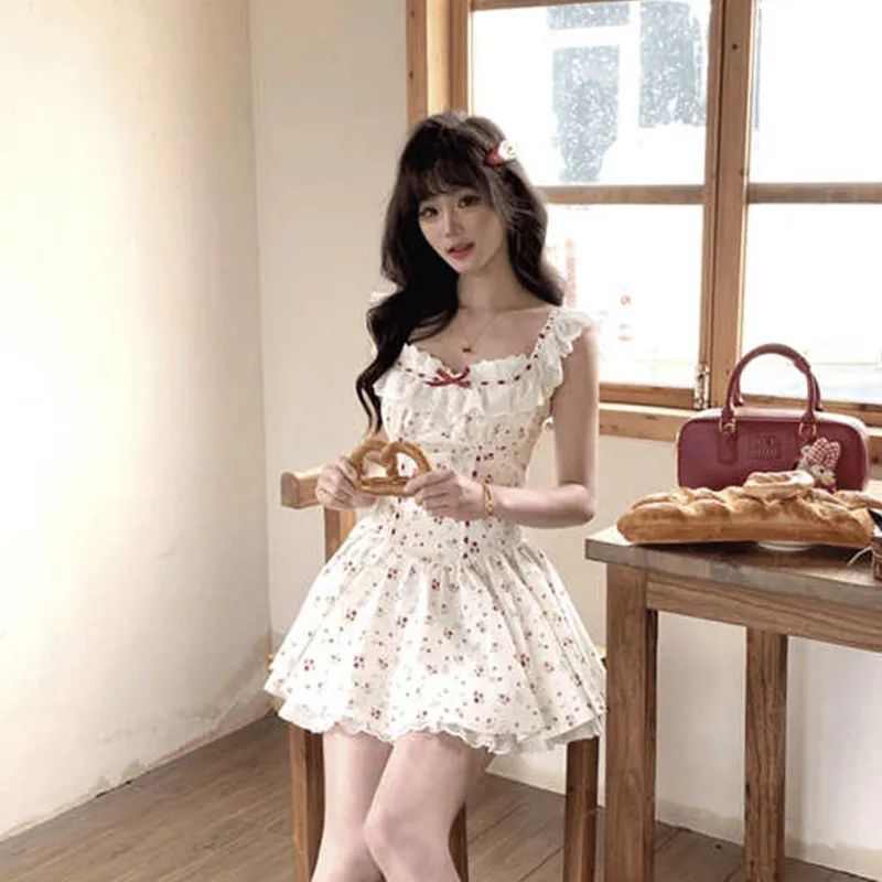 Peaches Peaches Short Sleeved Dress Women's-12