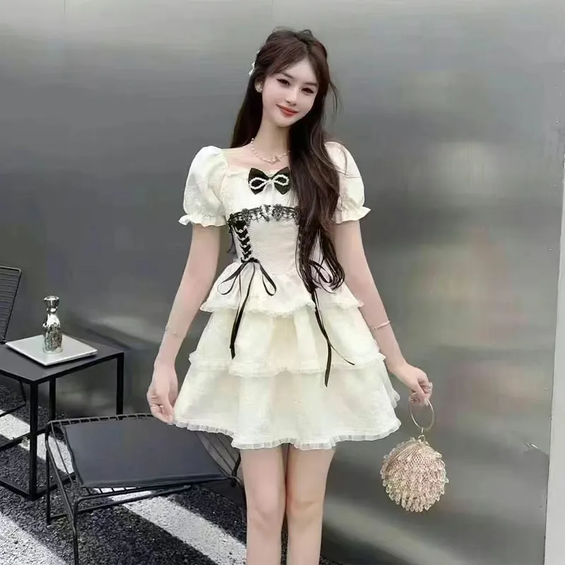 Peaches Peaches Short Sleeved Dress Women's-23