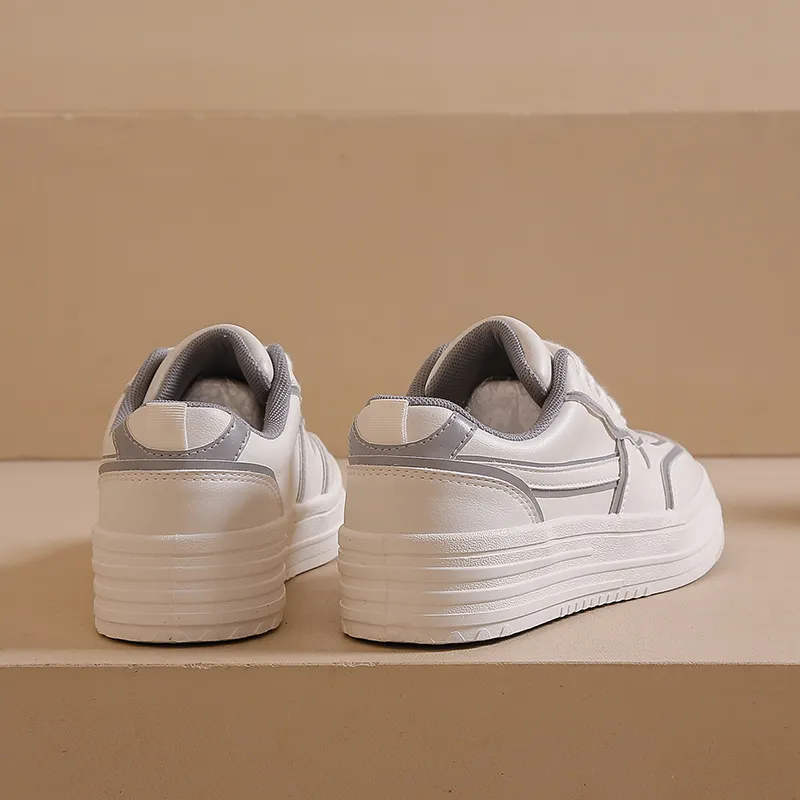 Fawn Miri Canvas Shoes Women's Low Top White Red/White Black/White Gray/White Green-17