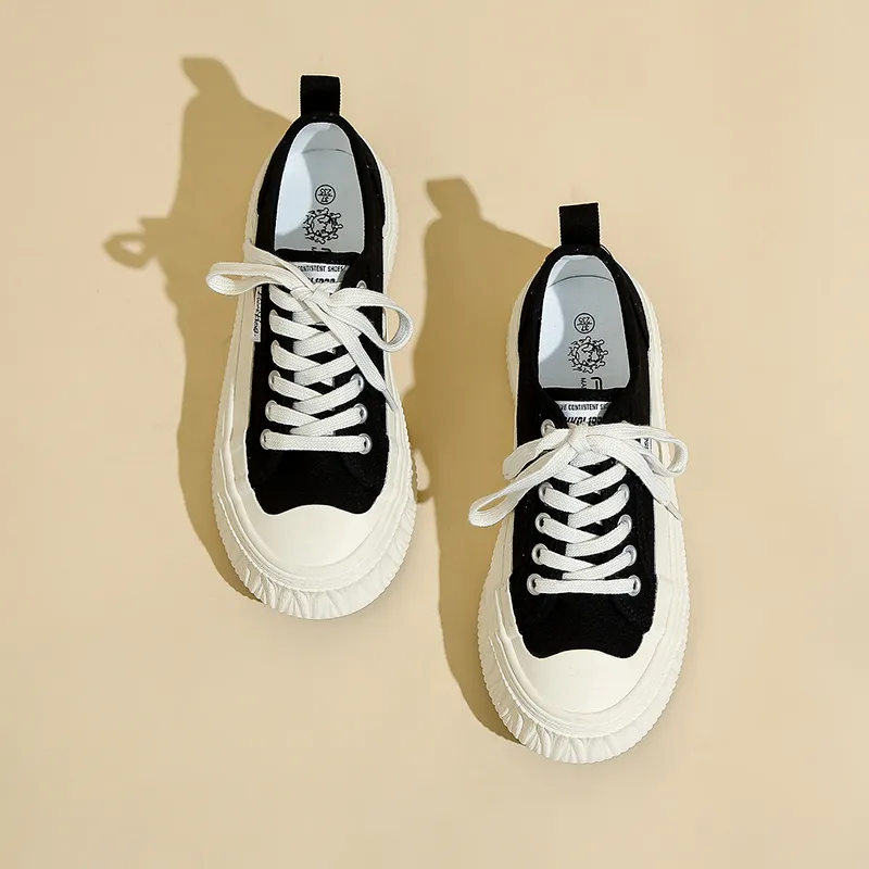 Fawn Miri Canvas Shoes Women's Low Top White/Black/Red/Burgundy/Fluorescent-8