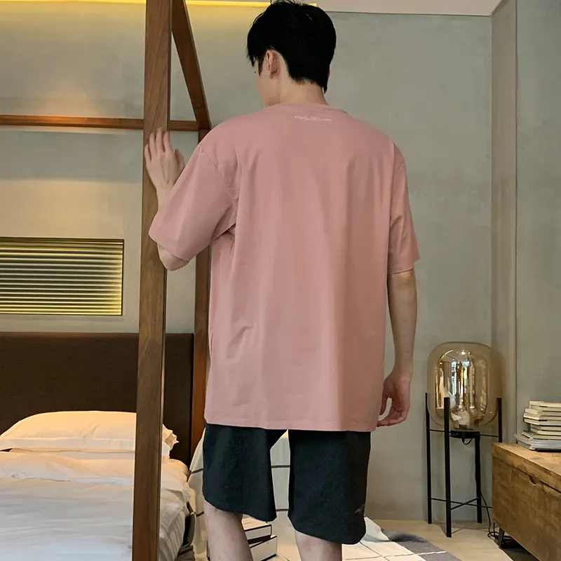 Follow The United States Pajama Set Men's Dusty Pink-1