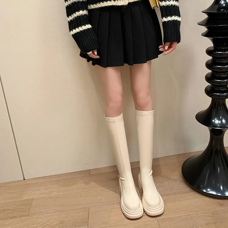 BalletCat Knee-high Boots 7cm Women's-14