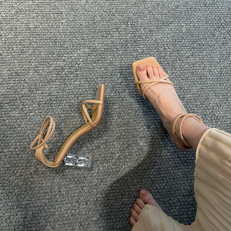 BalletCat One Strap Sandals 7.5cm Women's-8