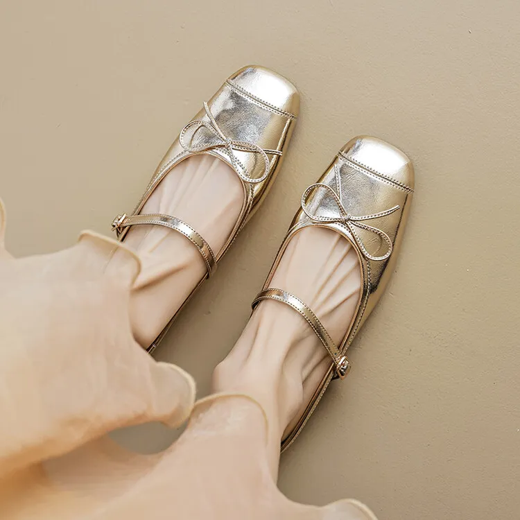 BalletCat Wrap-toe Slippers 1.5cm Women's-2
