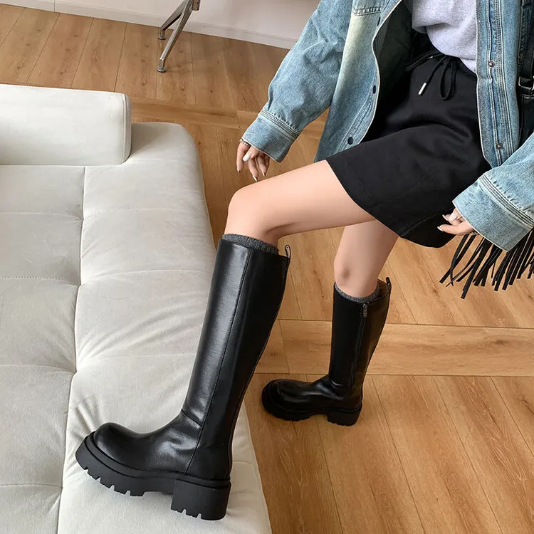 BalletCat Knee-high Boots 5CM Women's-4