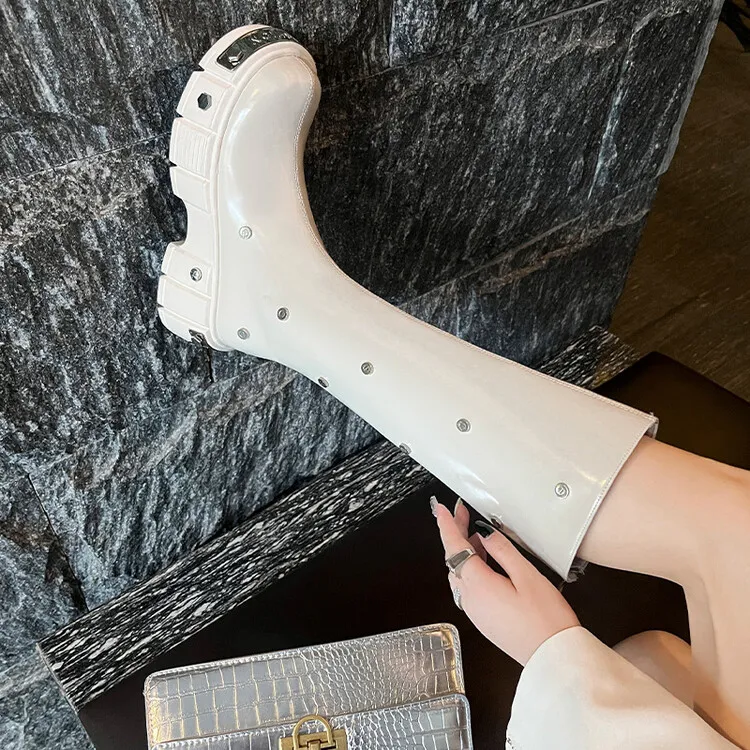 BalletCat Knee high Boots 6.5cm Women's-6